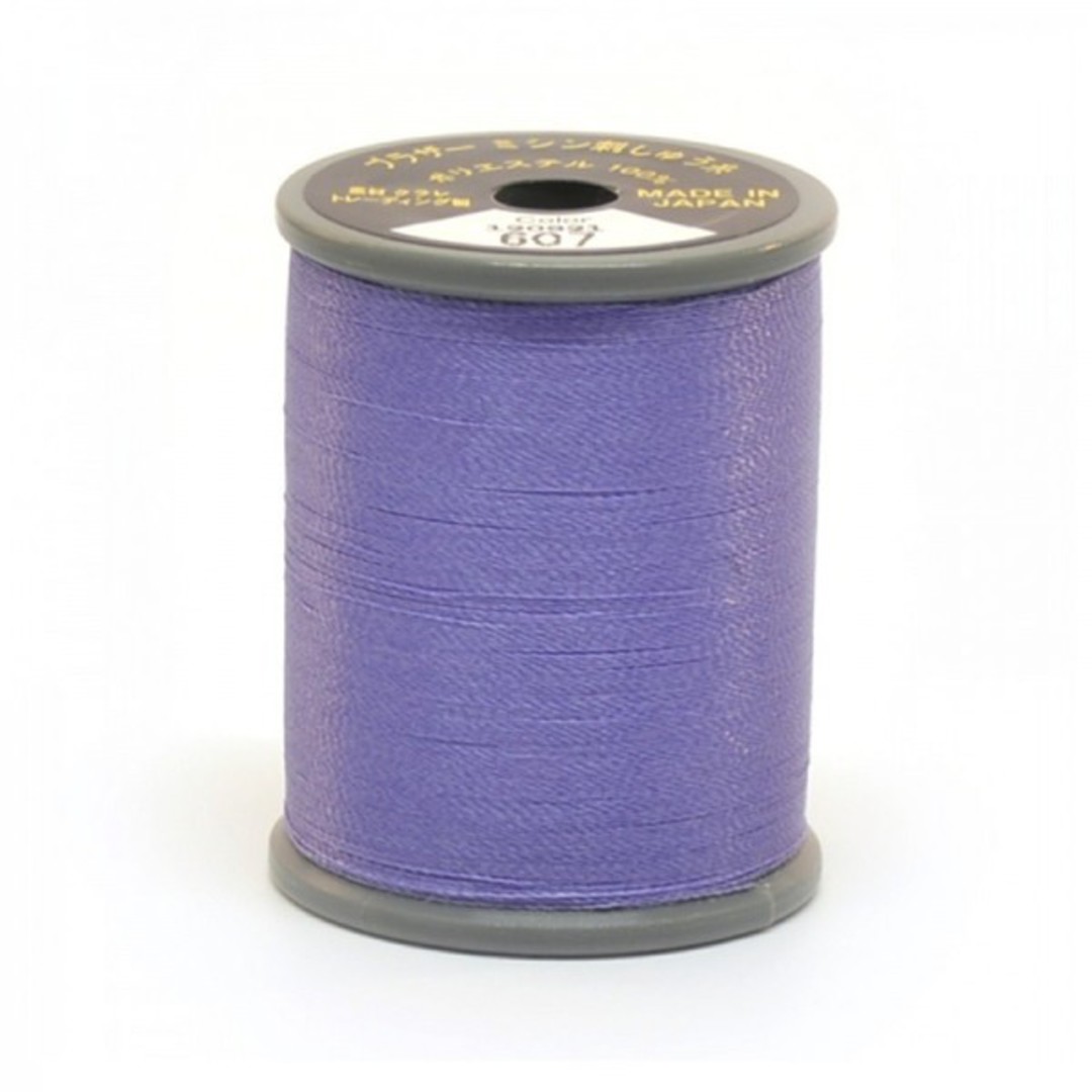 Brother Embroidery Thread - 300m - Wisteria Violet 607 image 0